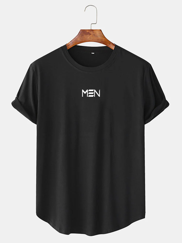 Herren T-Shirt mit Buchstabenprint - Image 2