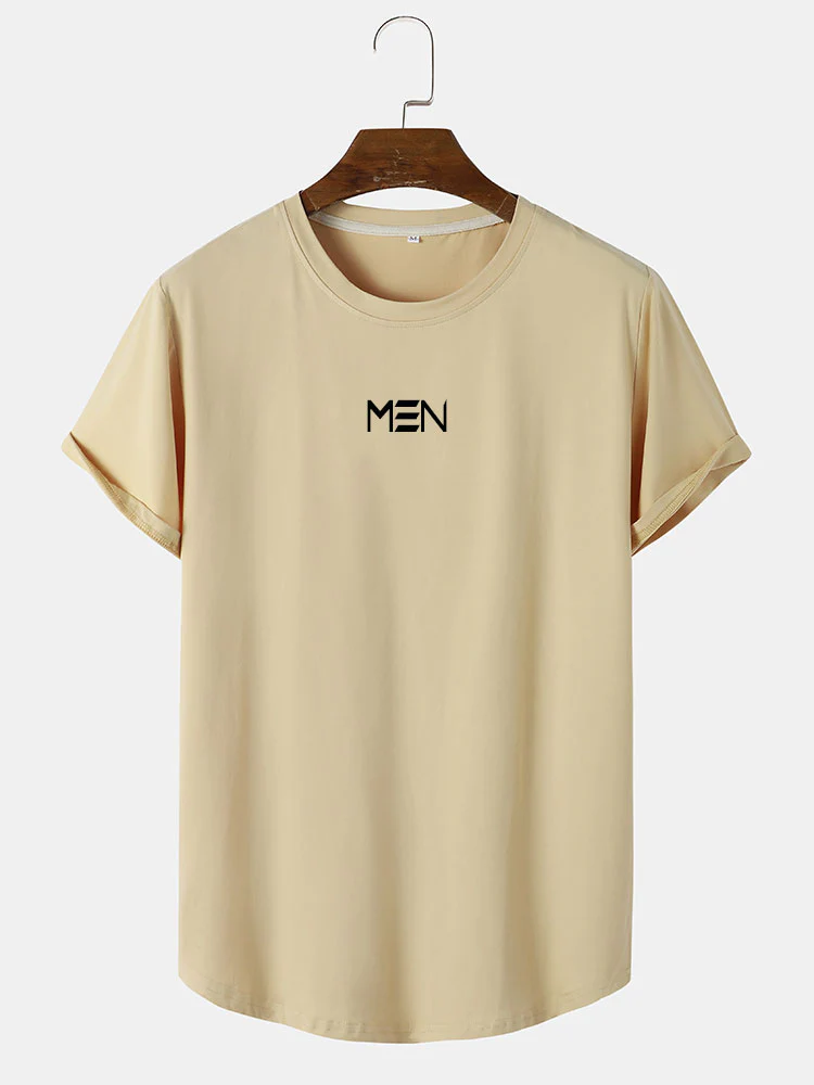 Herren T-Shirt mit Buchstabenprint - Image 4