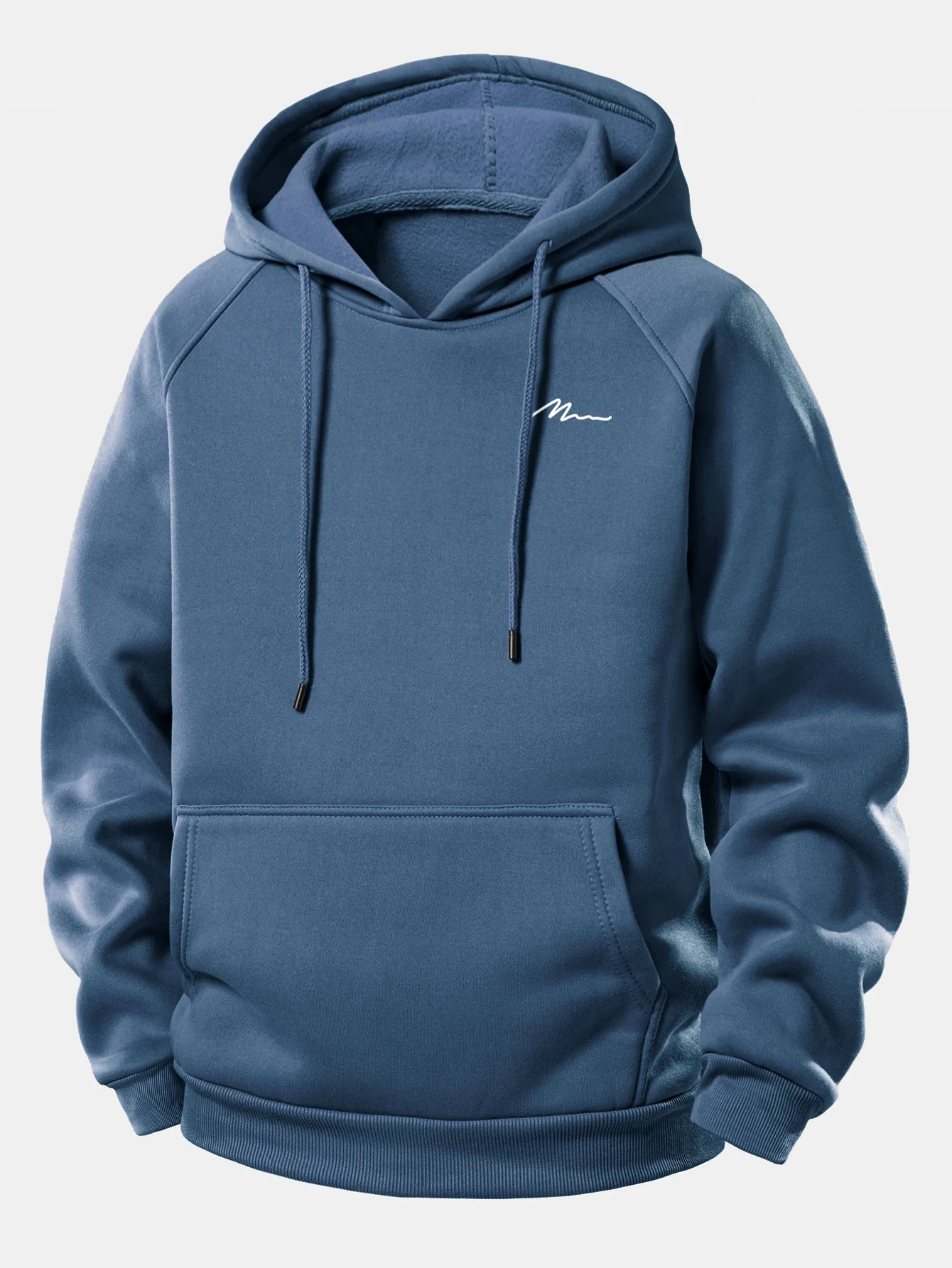 Herren Kapuzenpullover mit Kordelzug und Aufdruck - Image 6
