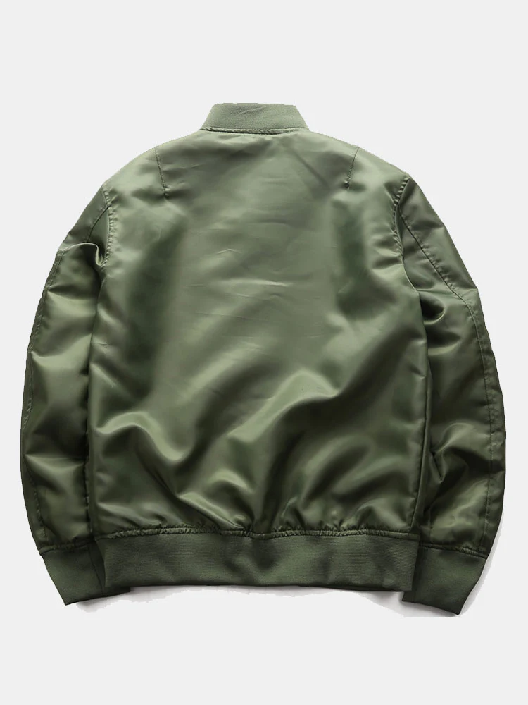 Herren Zip-Up Bomberjacke - Image 4
