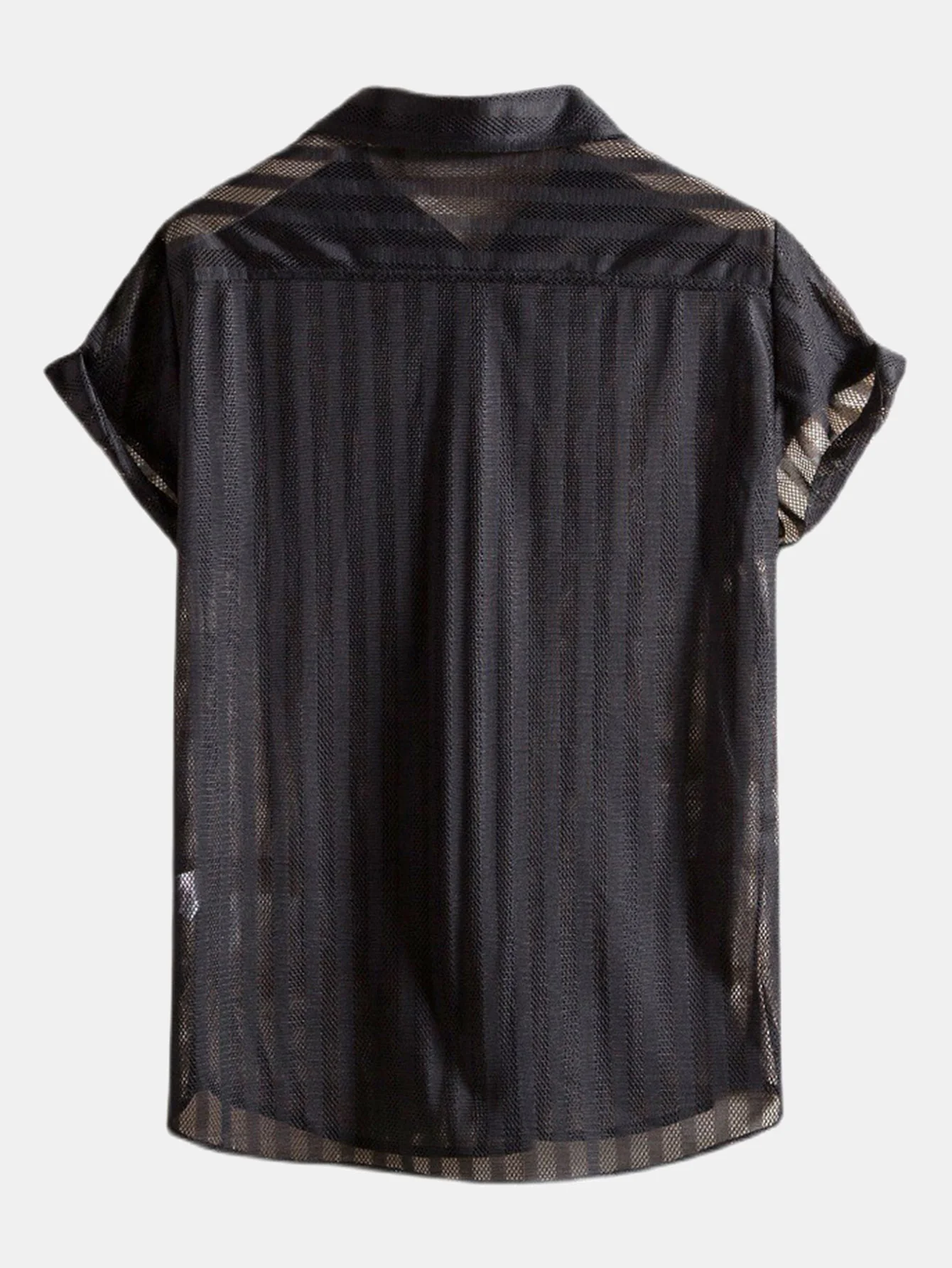 Mesh Button-Up-Hemd - Image 2