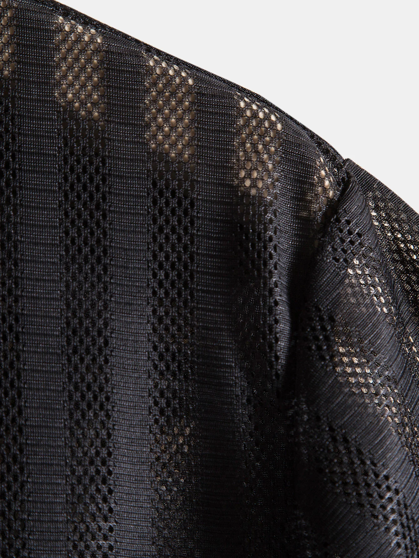 Mesh Button-Up-Hemd - Image 4