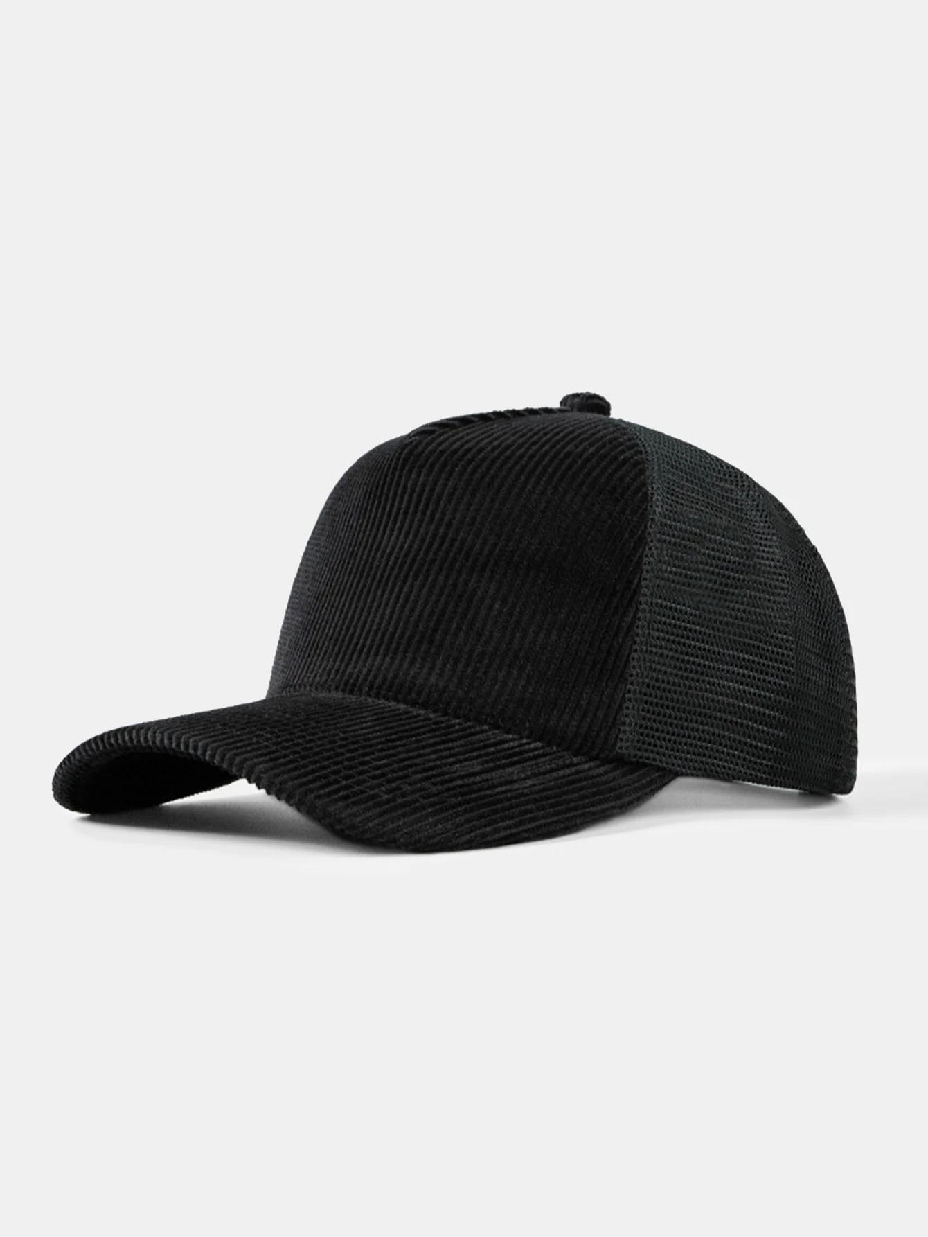 Mesh-Corduroy-Trucker-Baseballkappe - Image 3