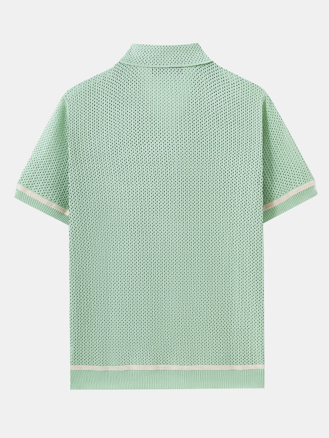 Netz-Häkelstrickshirt - Image 2
