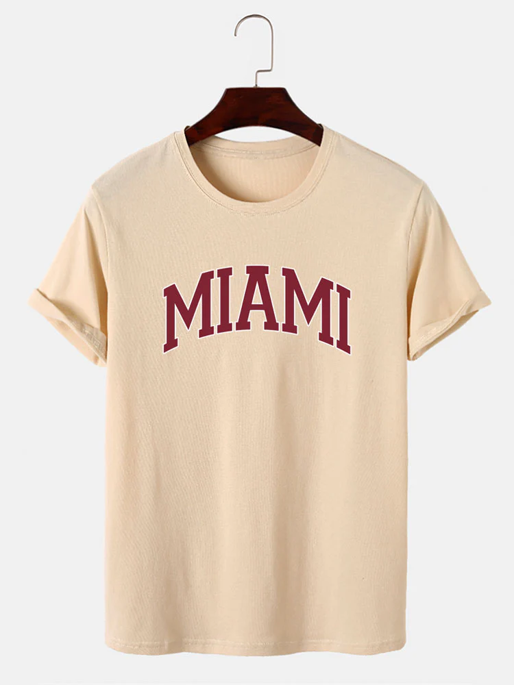 T-Shirt mit Miami-Print - Image 3