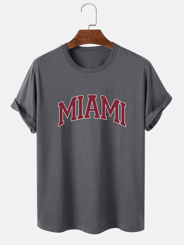 T-Shirt mit Miami-Print - Image 4