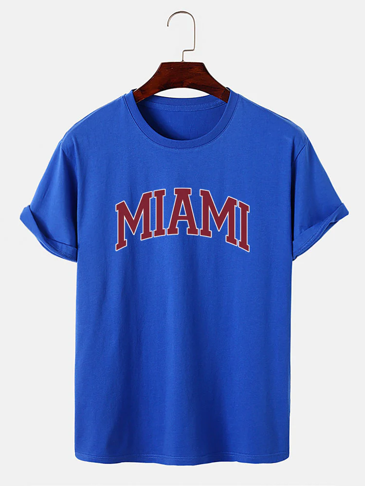 T-Shirt mit Miami-Print - Image 5