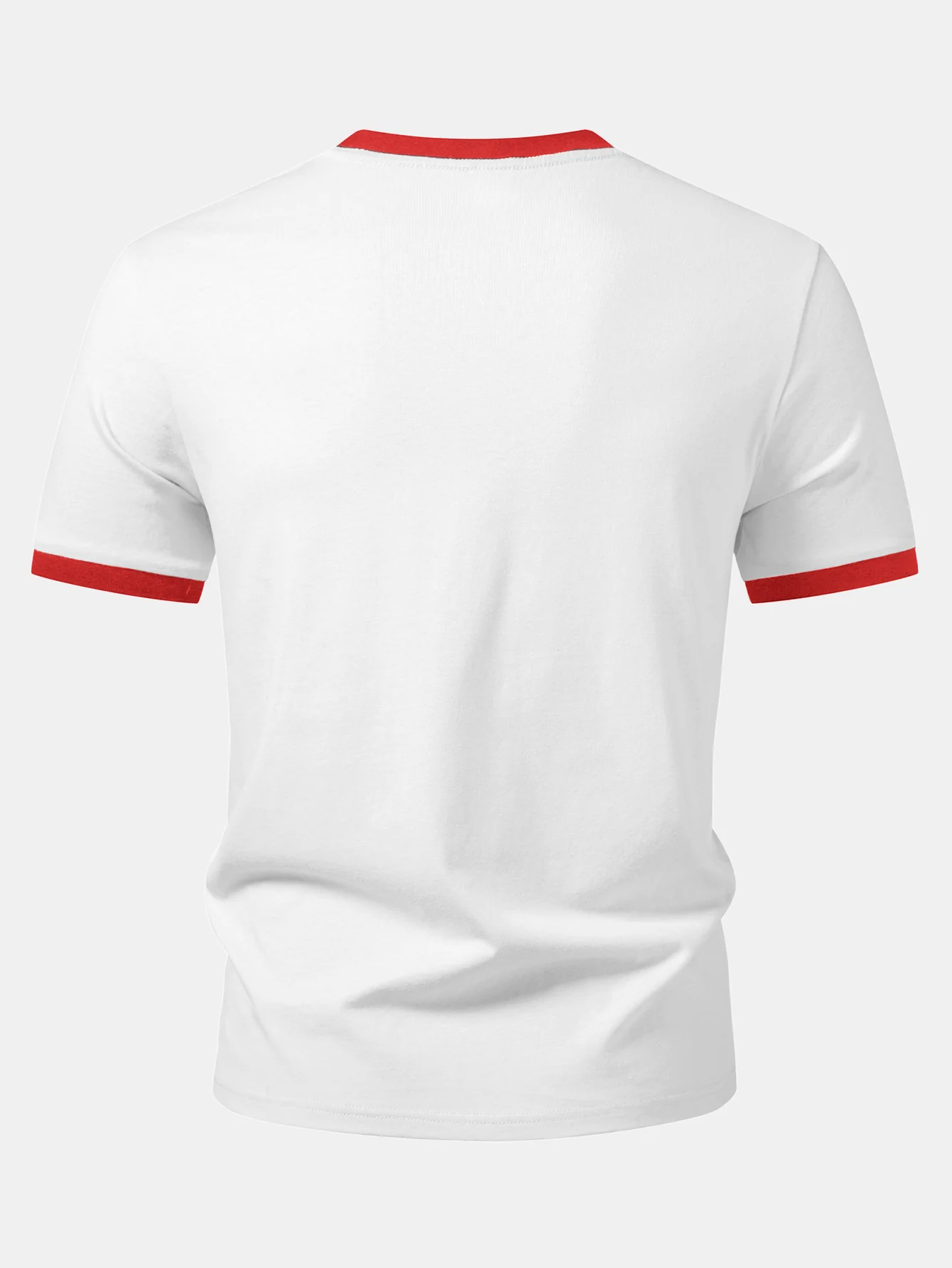 Milano Print Contrast Ringer T-Shirt - Image 6