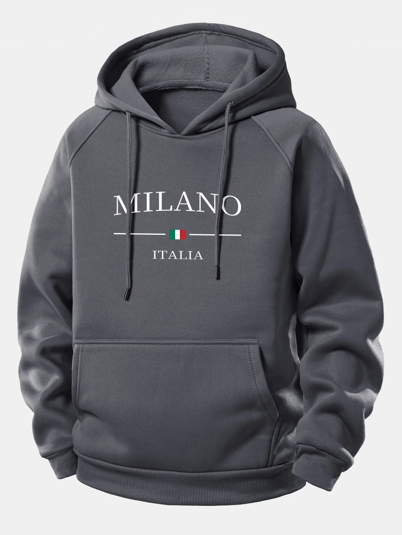 Milano Print Kordelzug Kapuzenpullover - Image 10