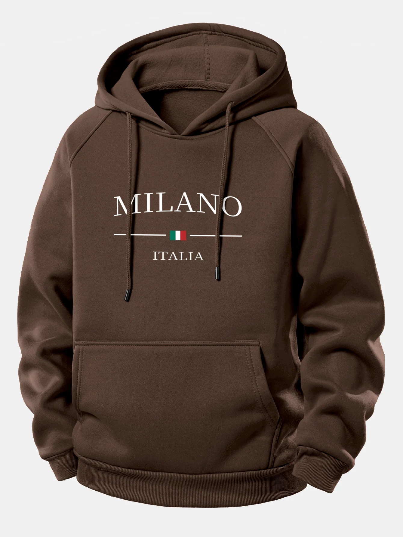 Milano Print Kordelzug Kapuzenpullover - Image 8