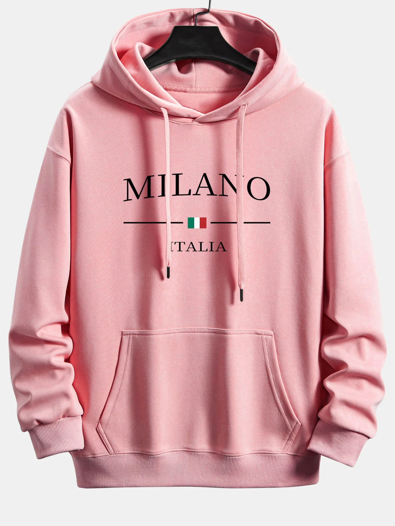 Milano Print Relax Fit Hoodie - Image 10
