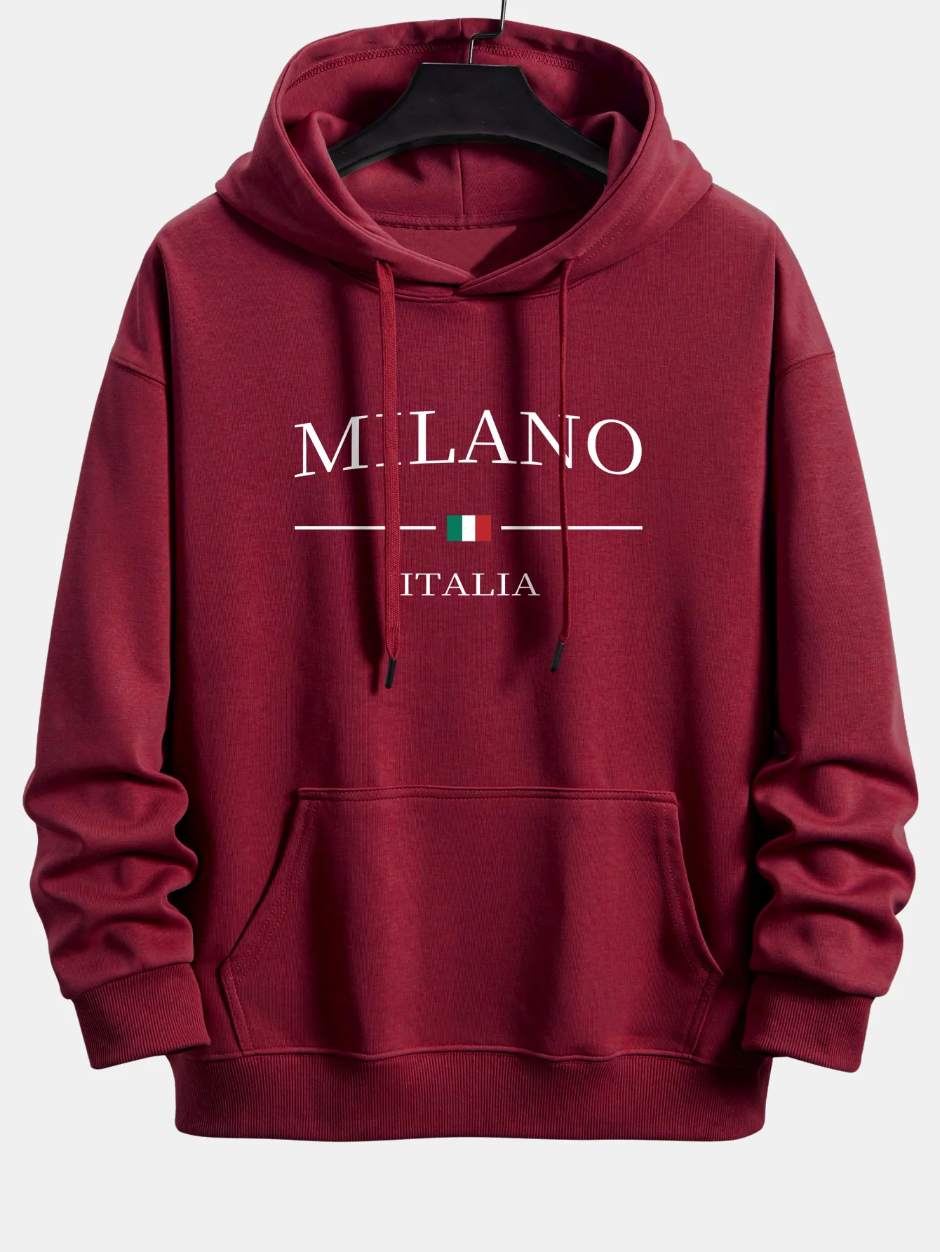 Milano Print Relax Fit Hoodie - Image 11