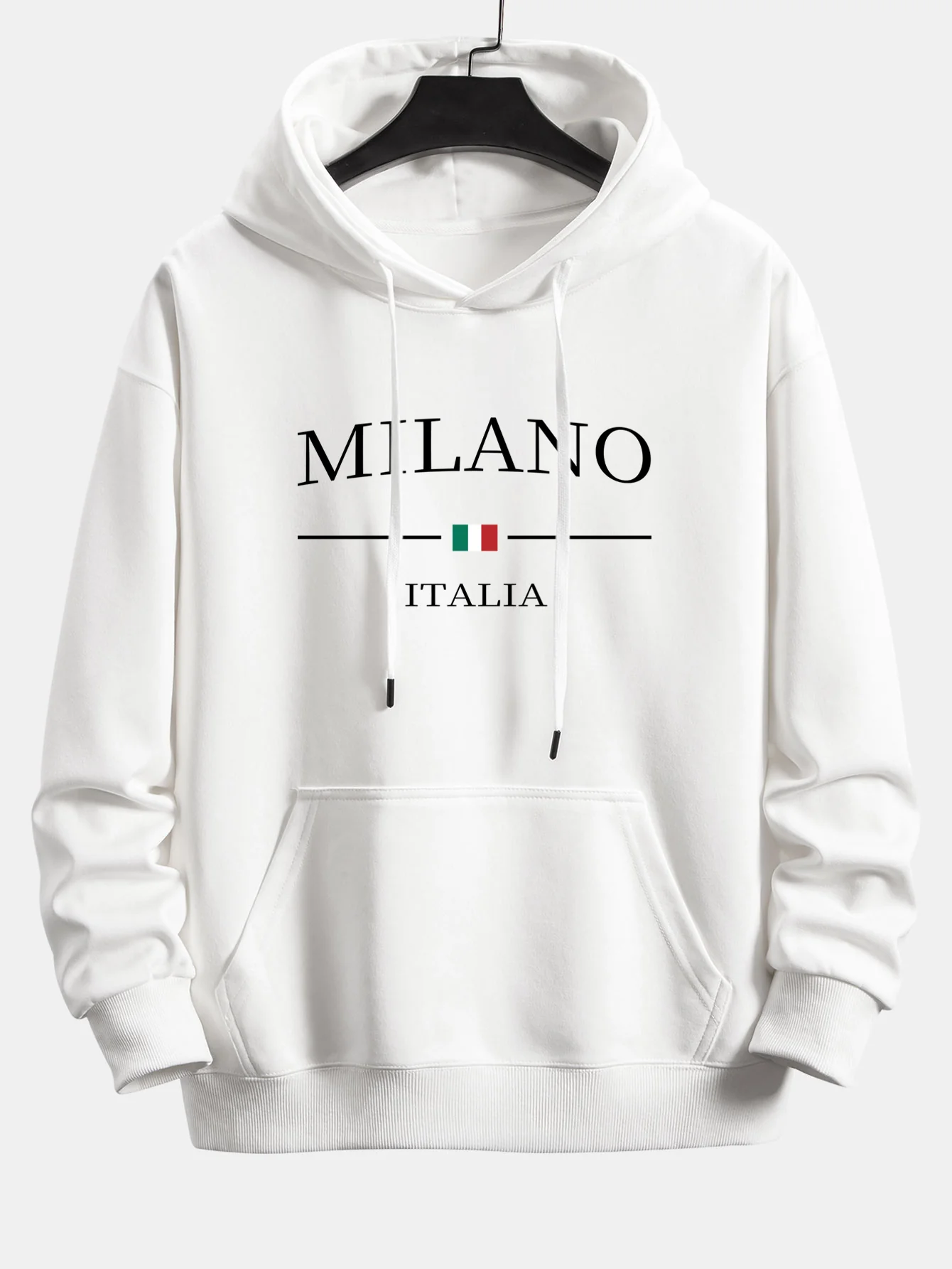 Milano Print Relax Fit Hoodie - Image 2