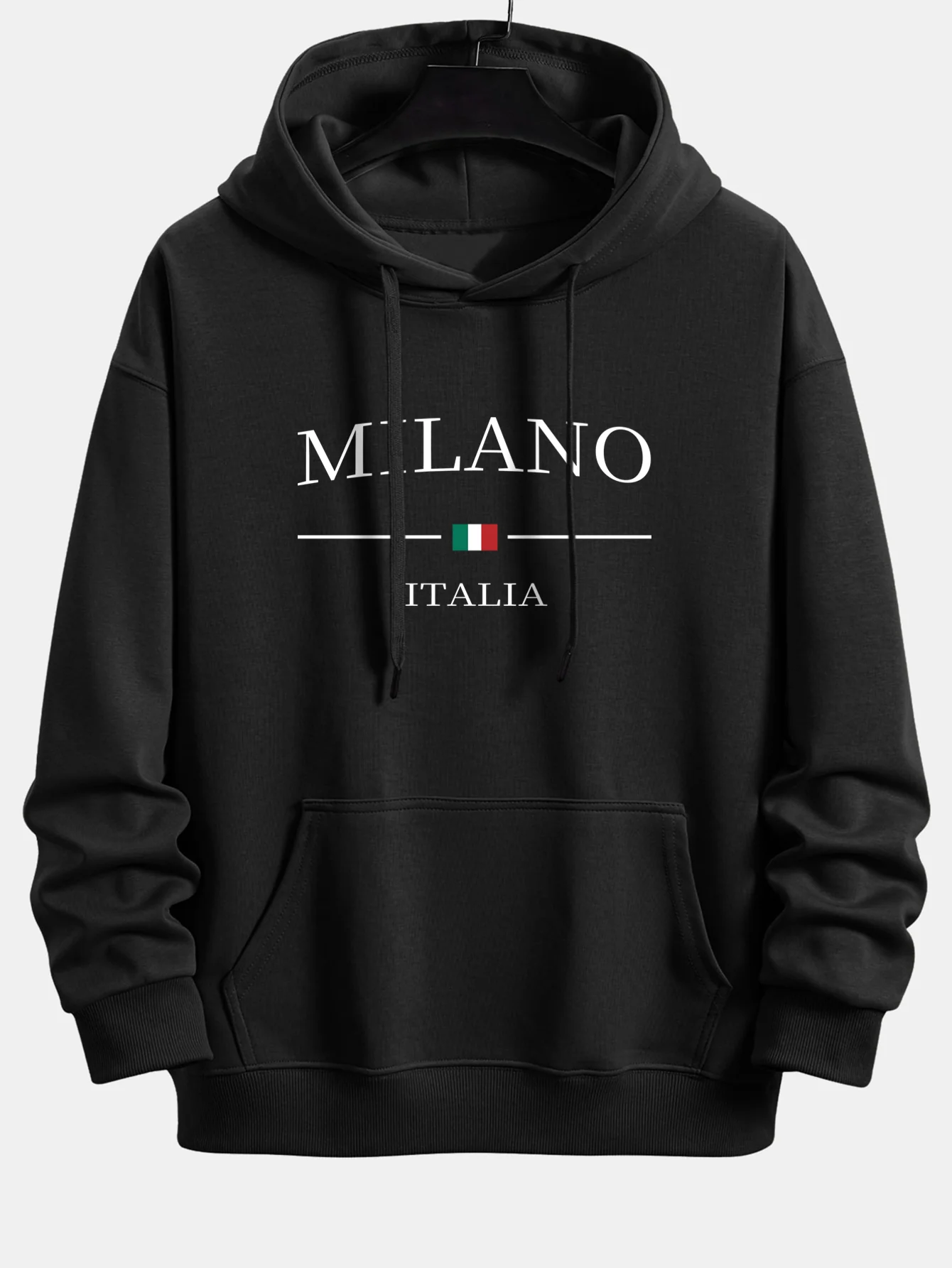 Milano Print Relax Fit Hoodie - Image 3