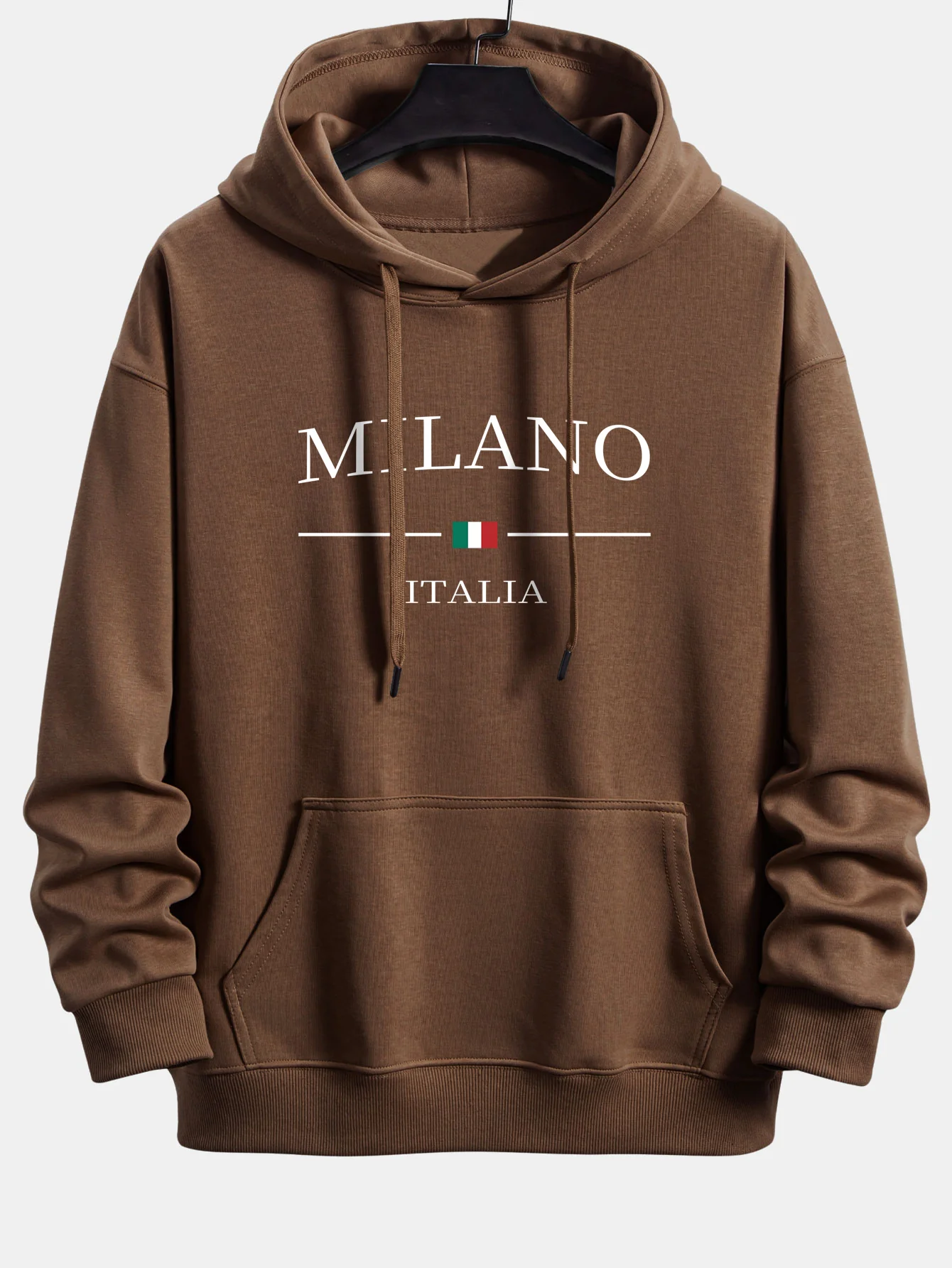Milano Print Relax Fit Hoodie - Image 4
