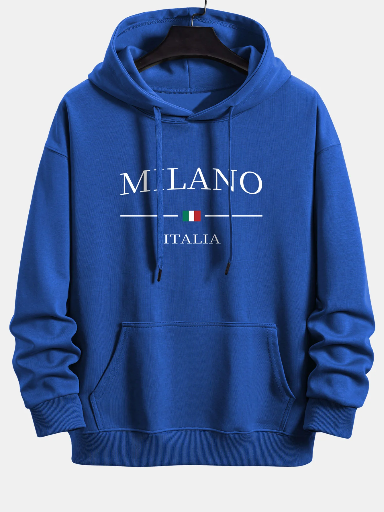 Milano Print Relax Fit Hoodie - Image 5
