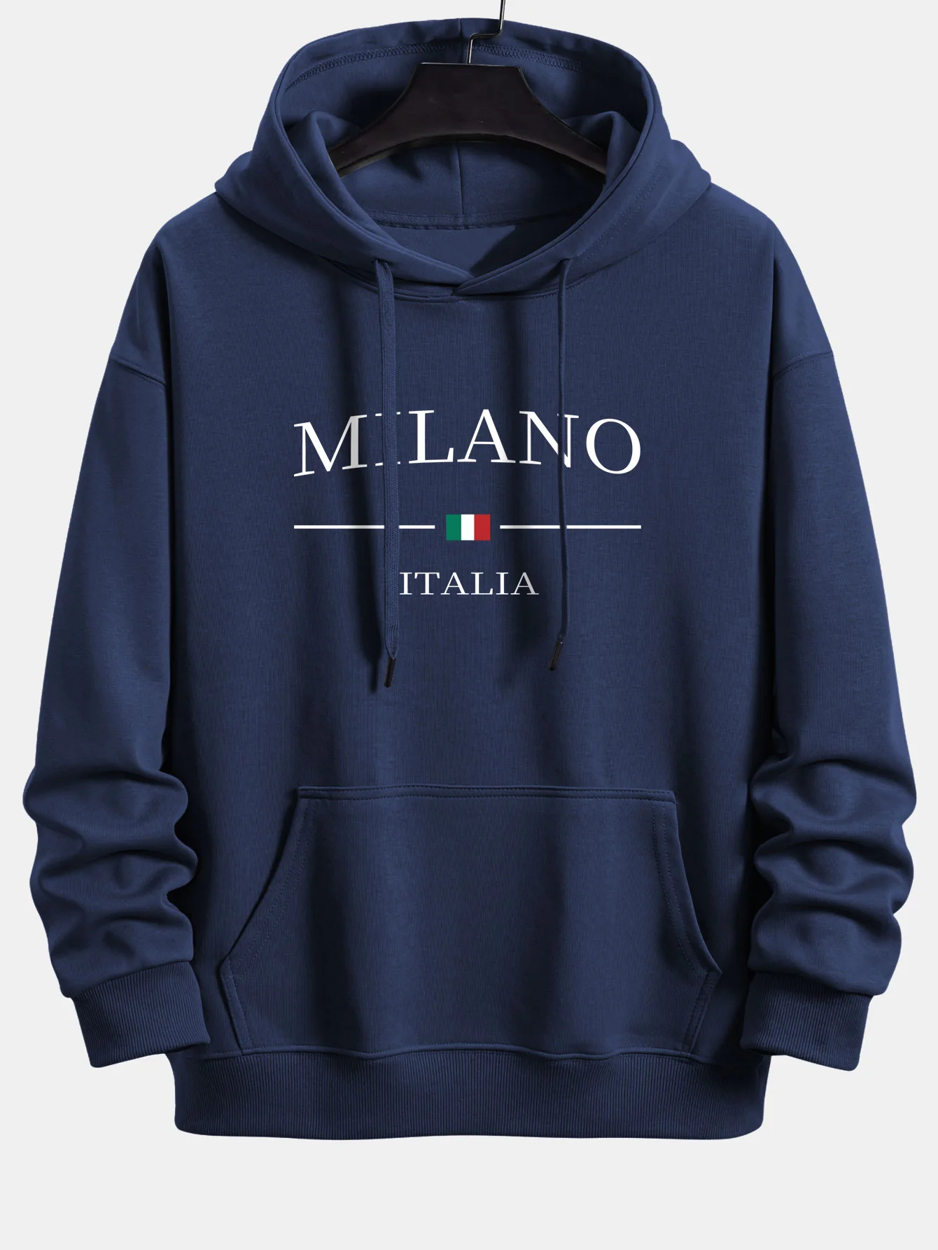 Milano Print Relax Fit Hoodie - Image 6