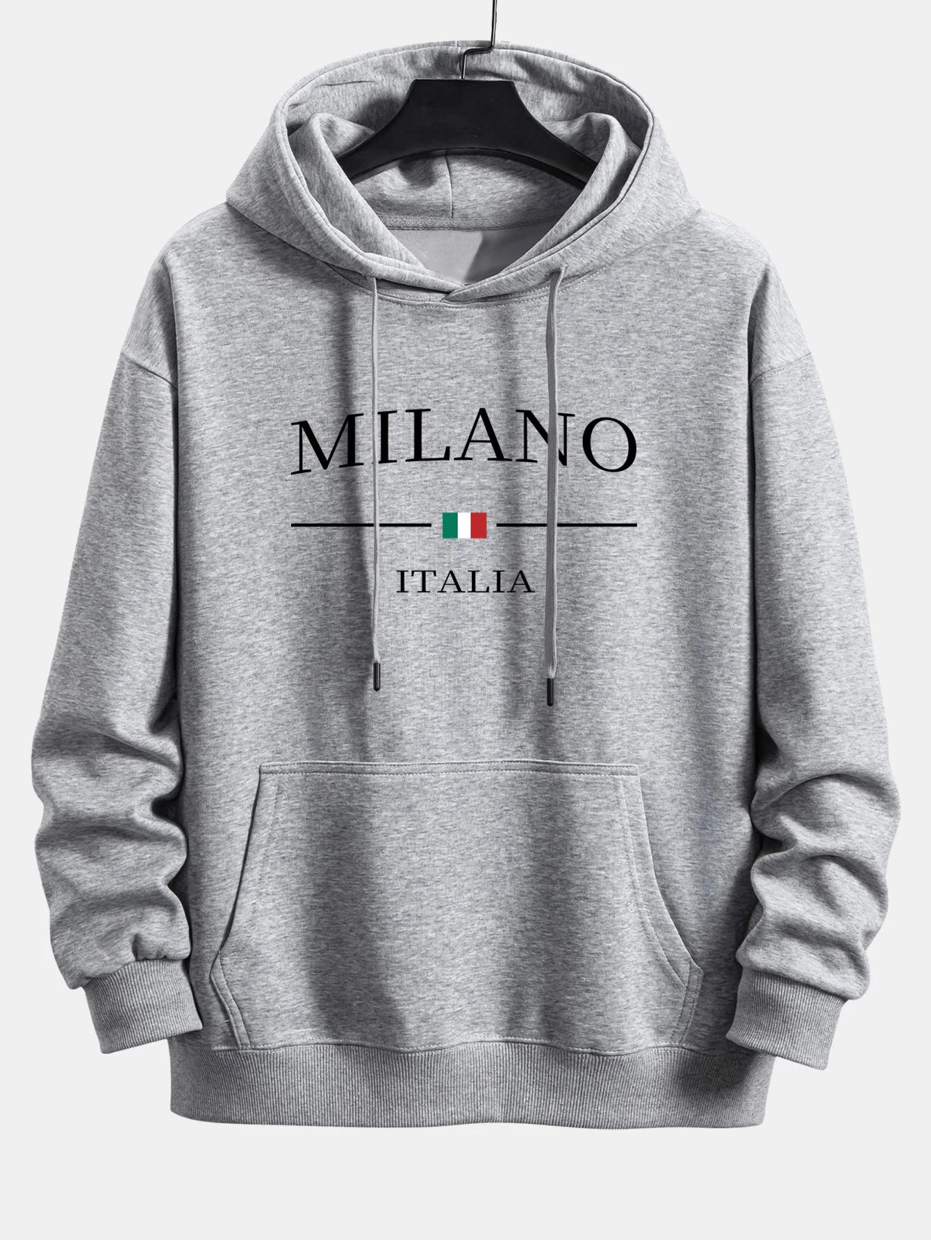 Milano Print Relax Fit Hoodie - Image 8