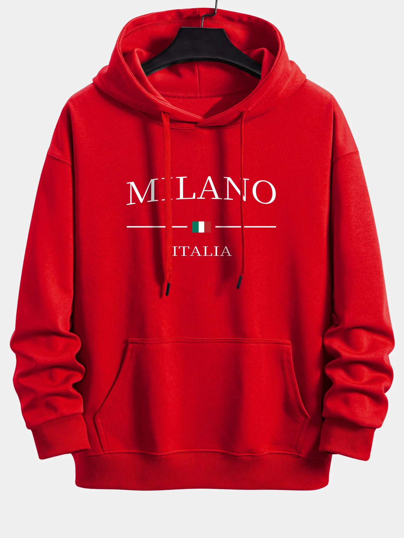 Milano Print Relax Fit Hoodie - Image 9
