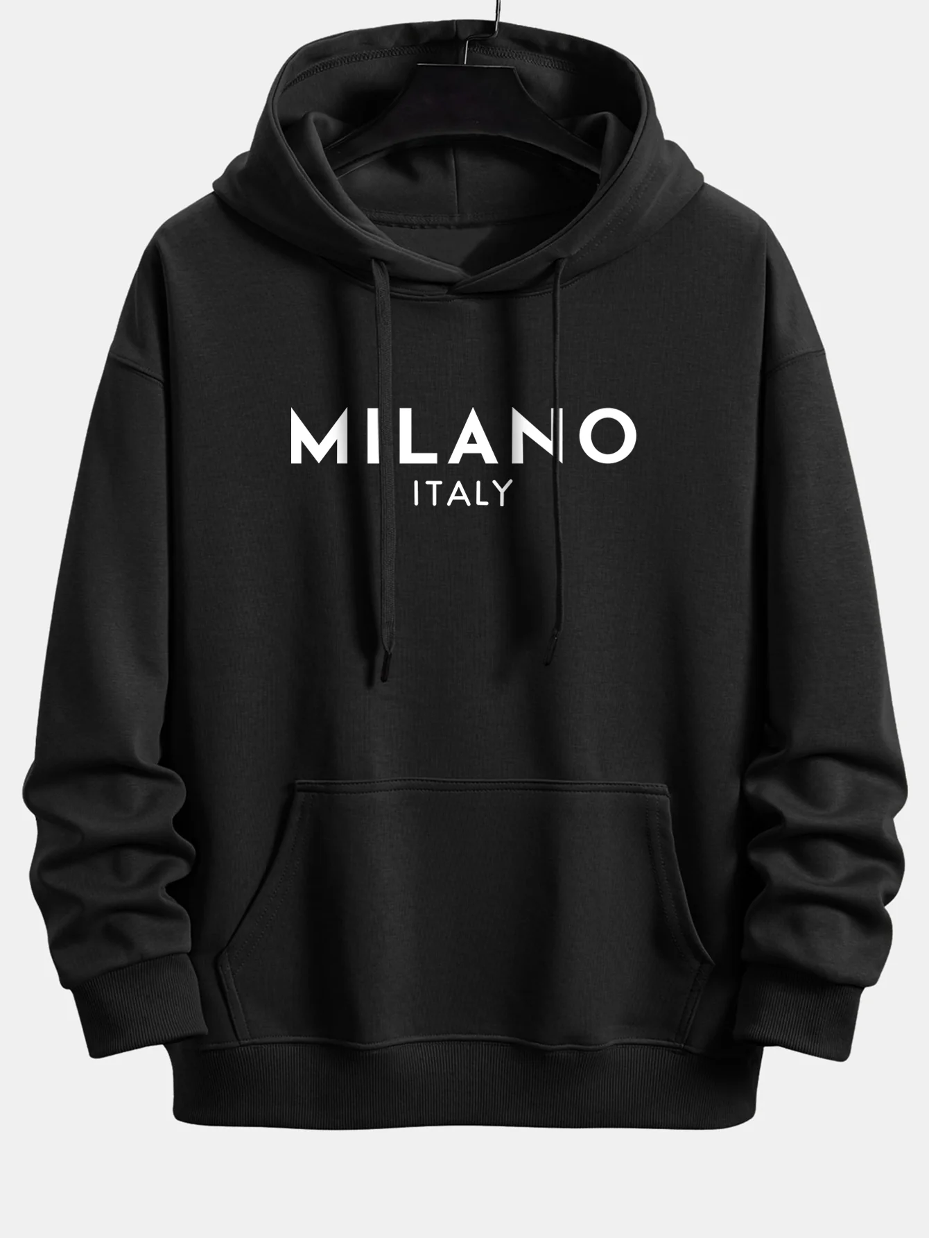 Milano Print Relax Fit Hoodie - Image 2
