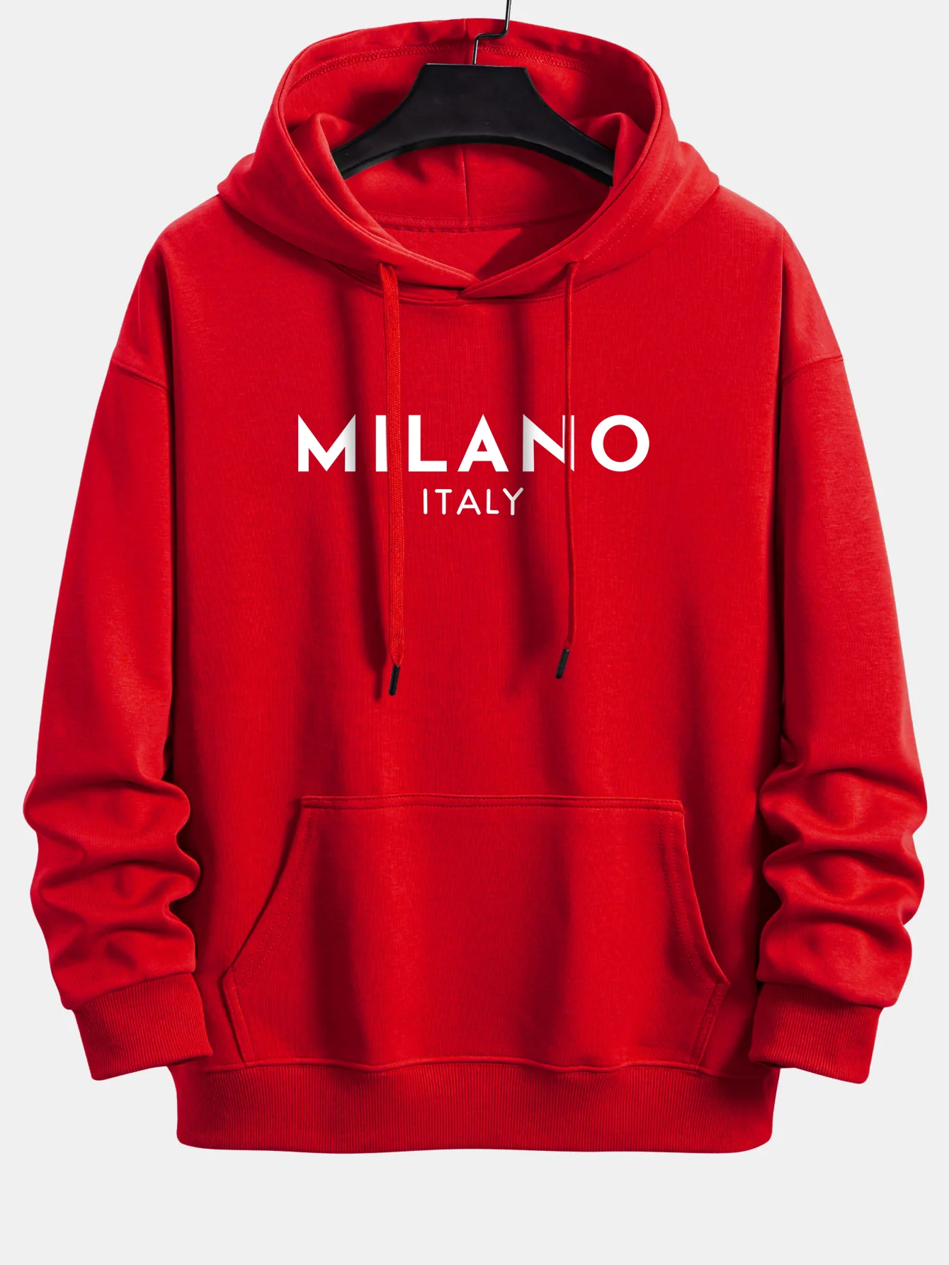 Milano Print Relax Fit Hoodie - Image 5