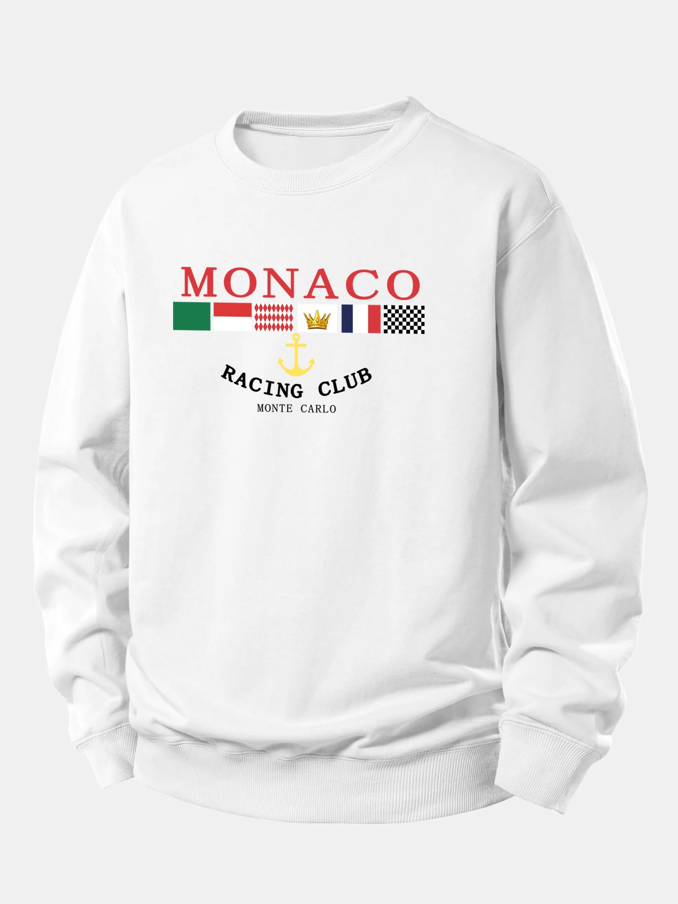 Monaco Print Sweatshirt mit Relaxed Fit - Image 3