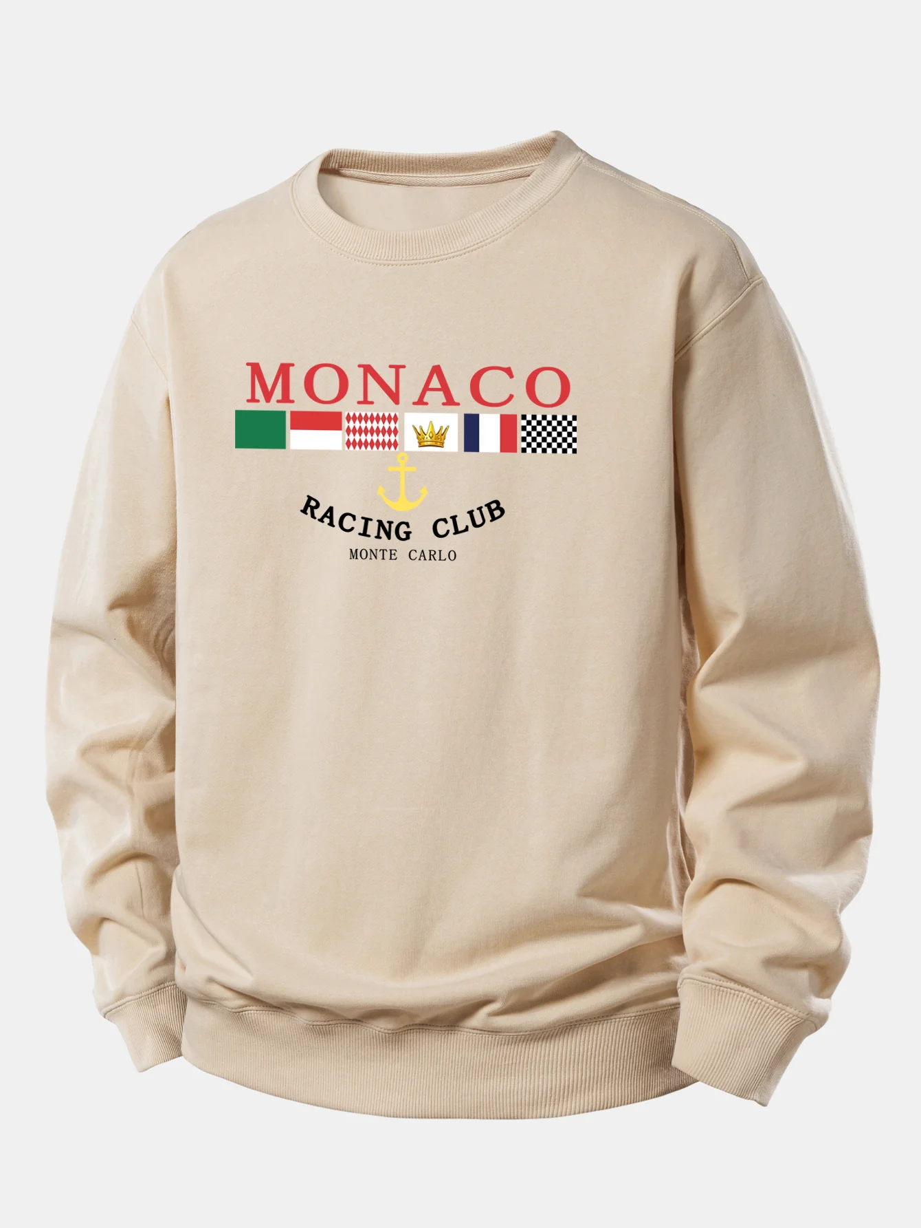 Monaco Print Sweatshirt mit Relaxed Fit - Image 5