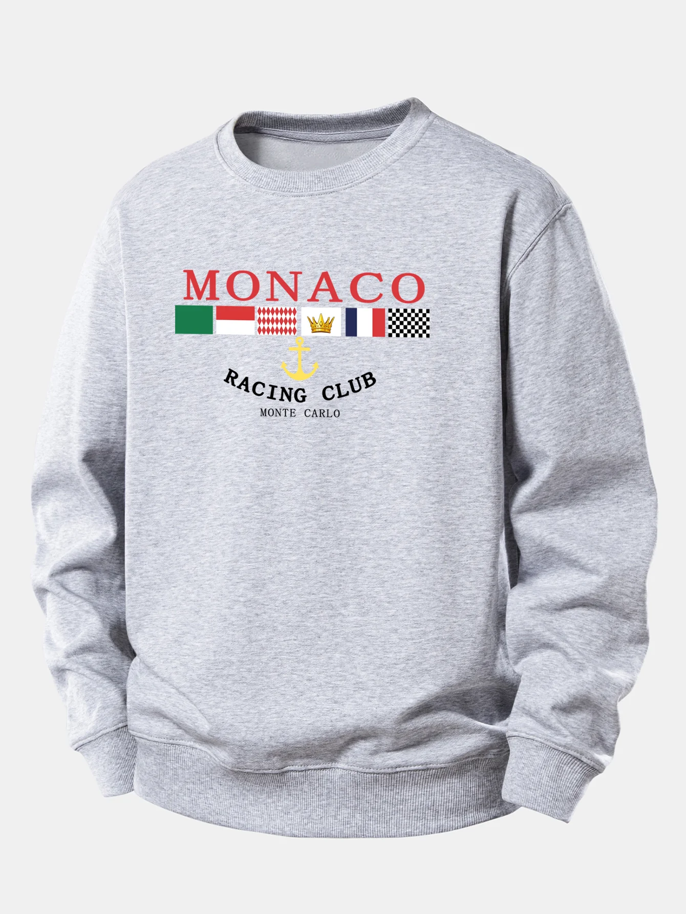 Monaco Print Sweatshirt mit Relaxed Fit - Image 6