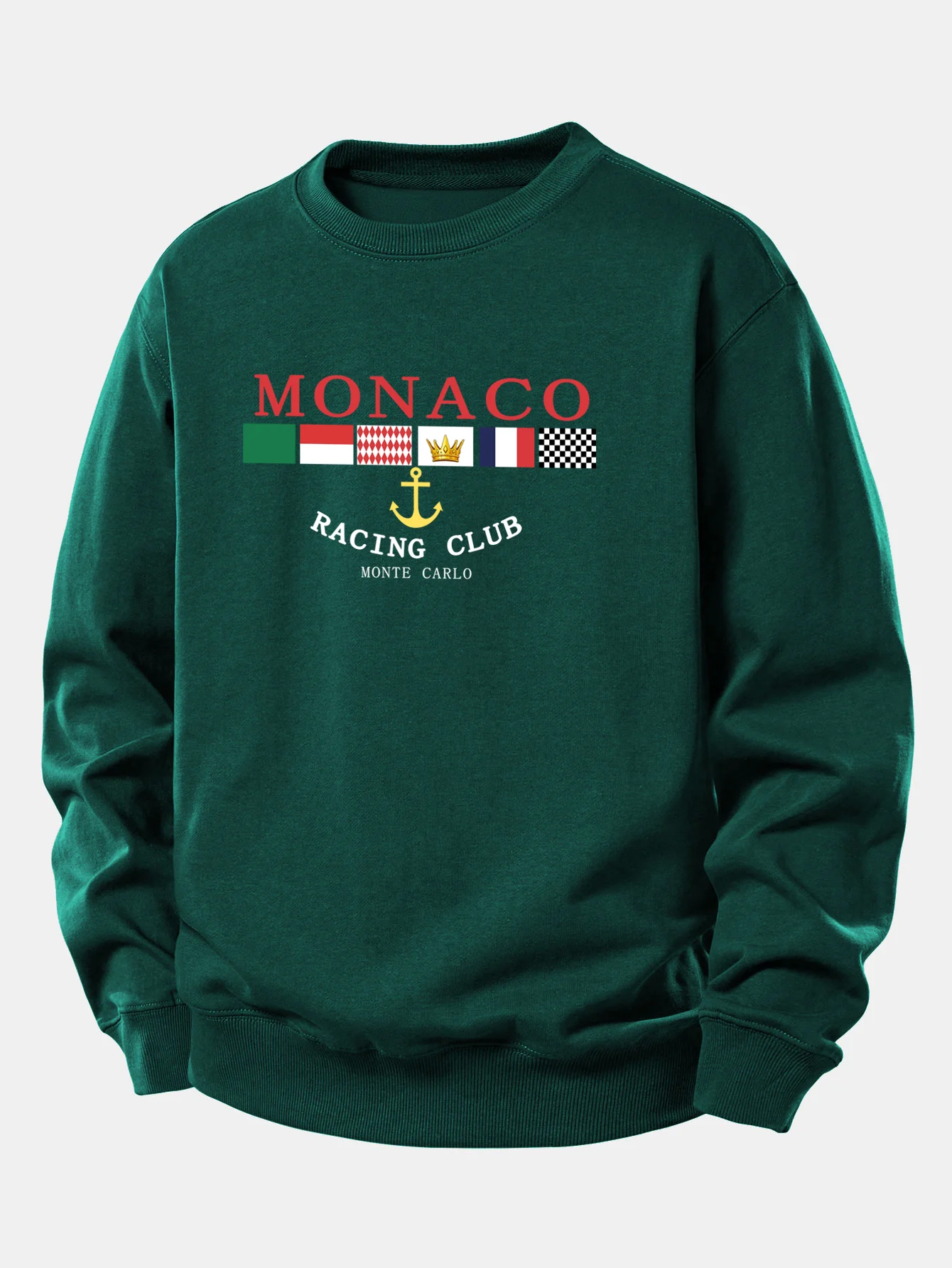Monaco Print Sweatshirt mit Relaxed Fit - Image 9