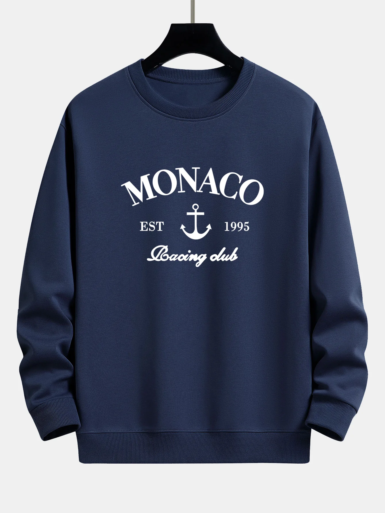 Monaco Print Sweatshirt mit Relaxed Fit