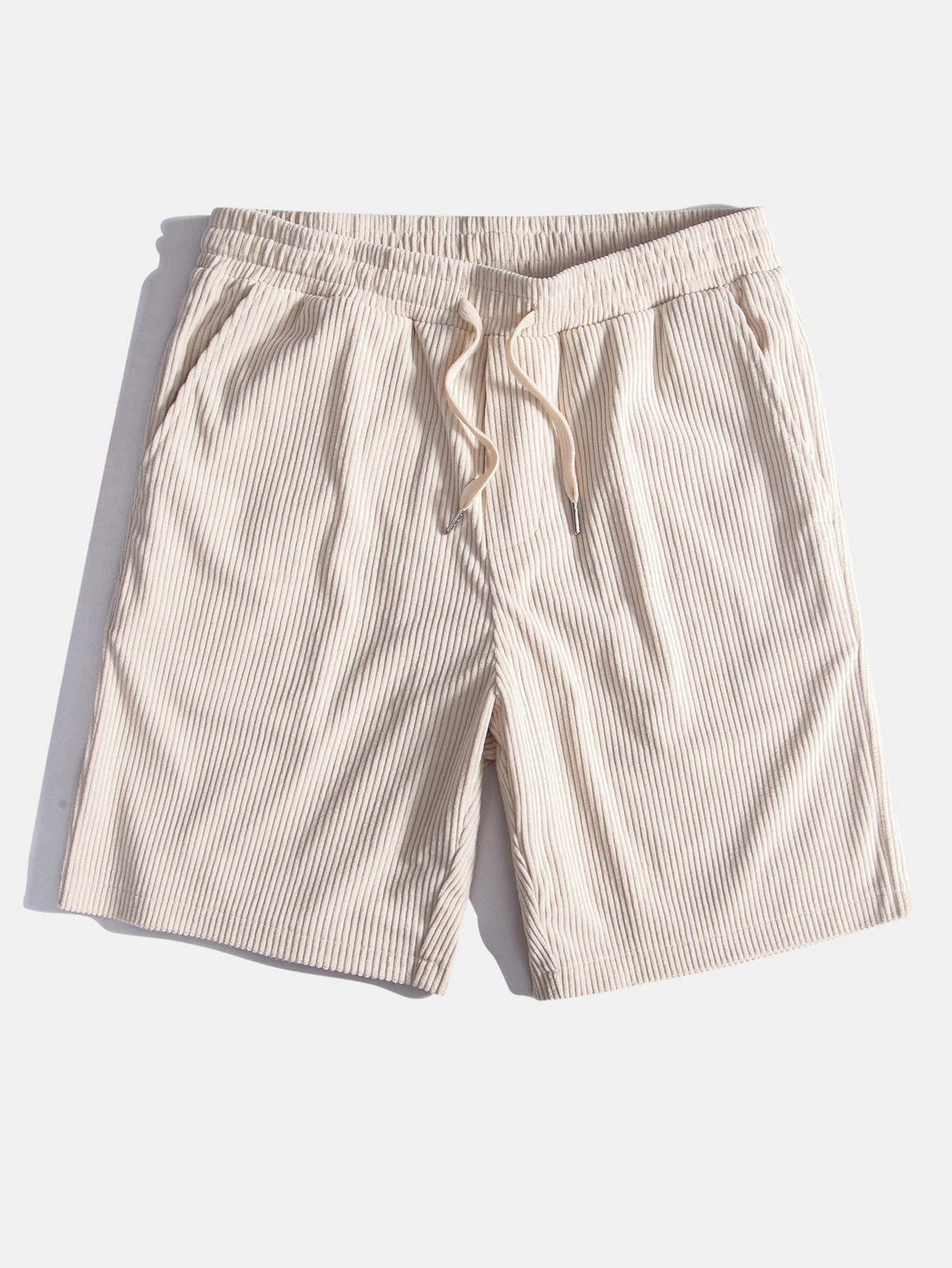 Monaco Slogan Druck Drop Shoulder Oversize T-Shirt & Corduroy Kordelzug Shorts - Image 10