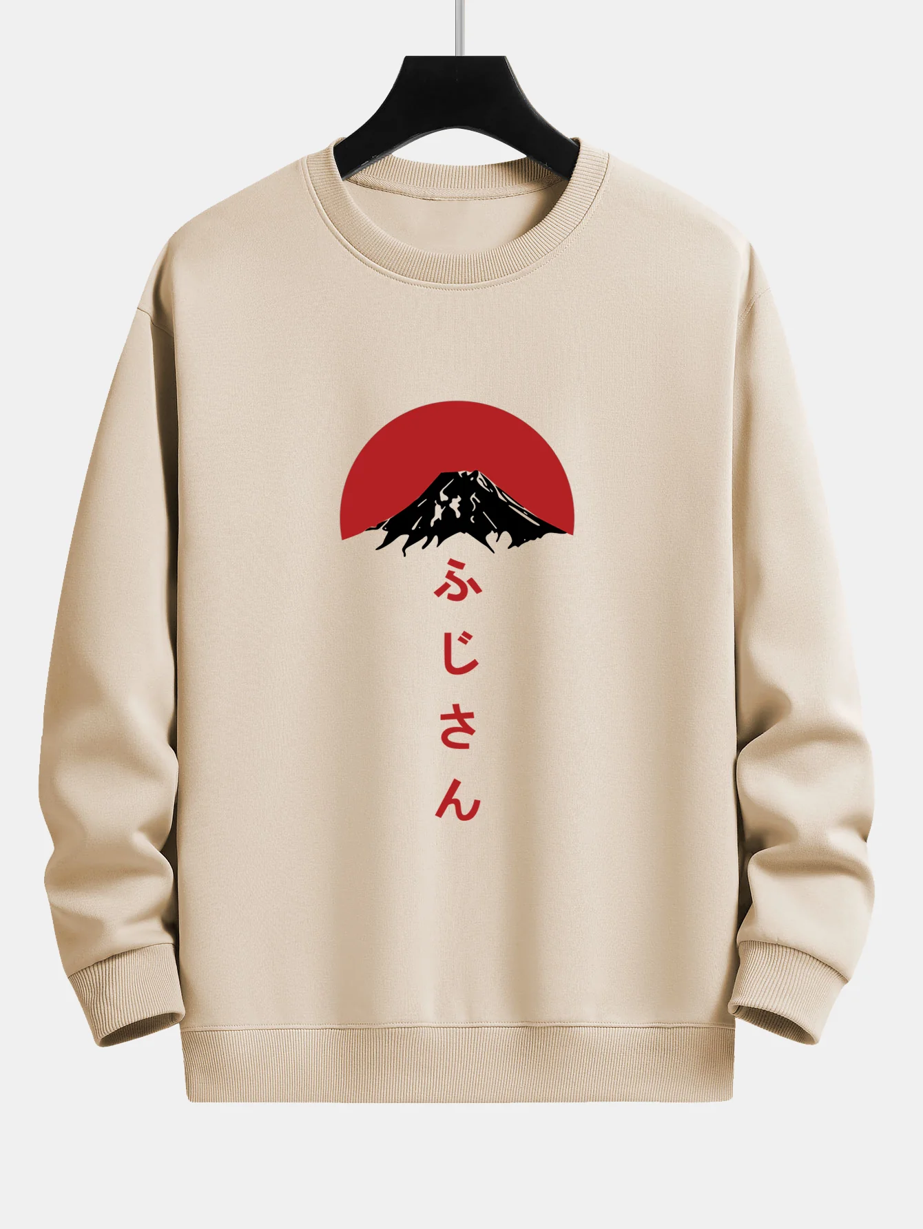 Mount Fuji Druck Locker sitzendes Sweatshirt - Image 3