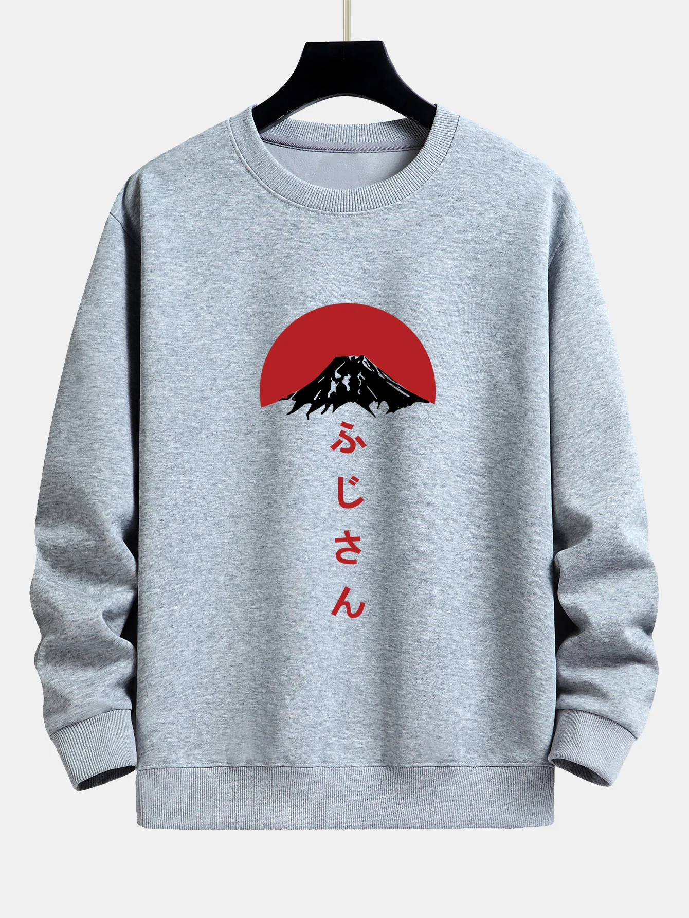 Mount Fuji Druck Locker sitzendes Sweatshirt - Image 4