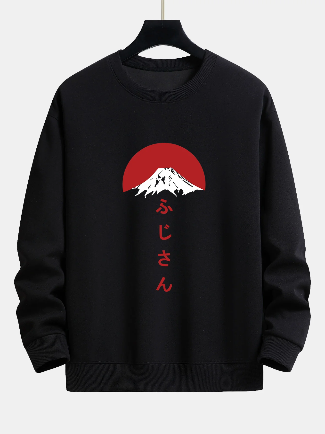 Mount Fuji Druck Locker sitzendes Sweatshirt - Image 5