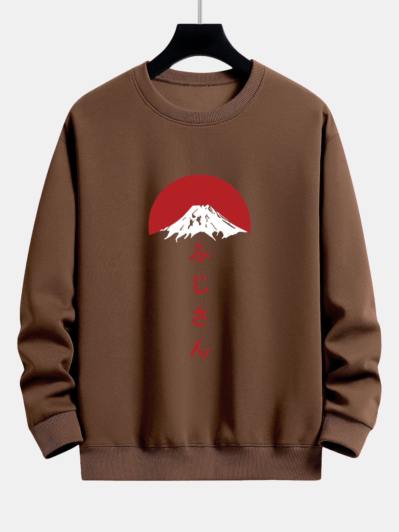 Mount Fuji Druck Locker sitzendes Sweatshirt - Image 8