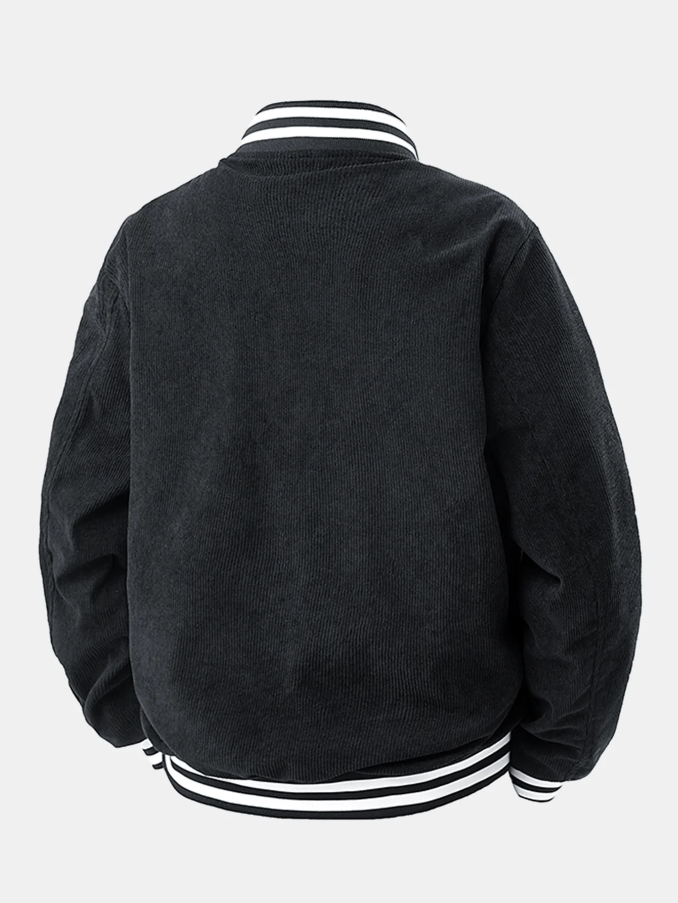 Berg Stickerei Corduroy Baseballjacke - Image 3