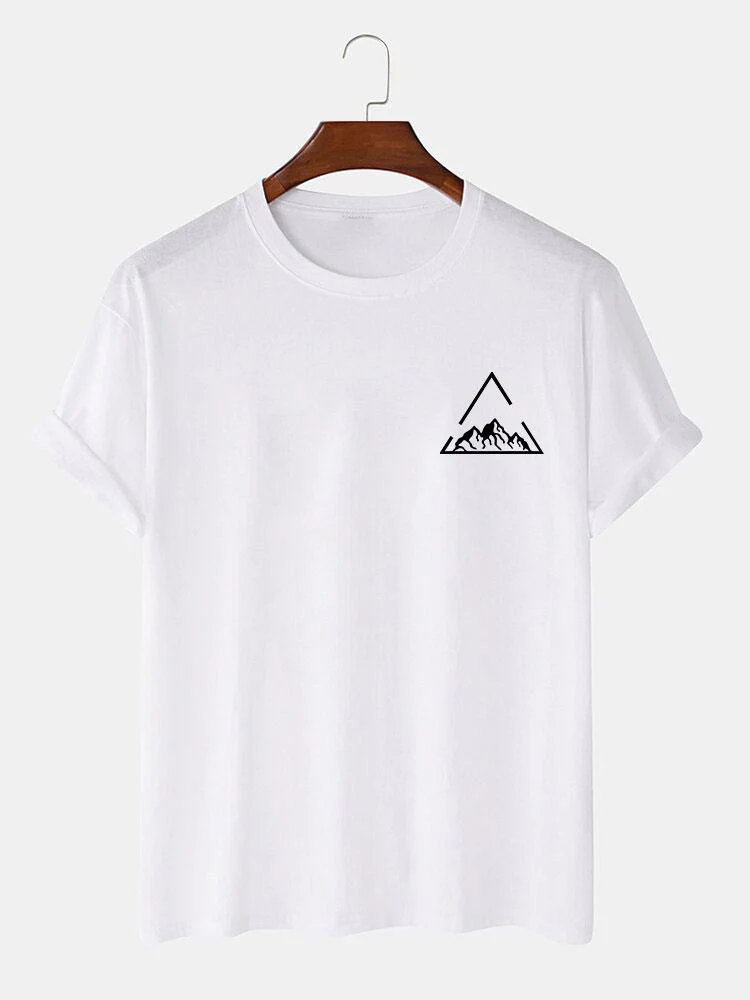 Berg Grafik Druck T-Shirt - Image 3