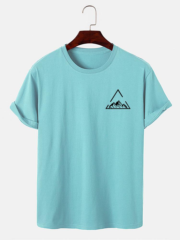 Berg Grafik Druck T-Shirt - Image 5