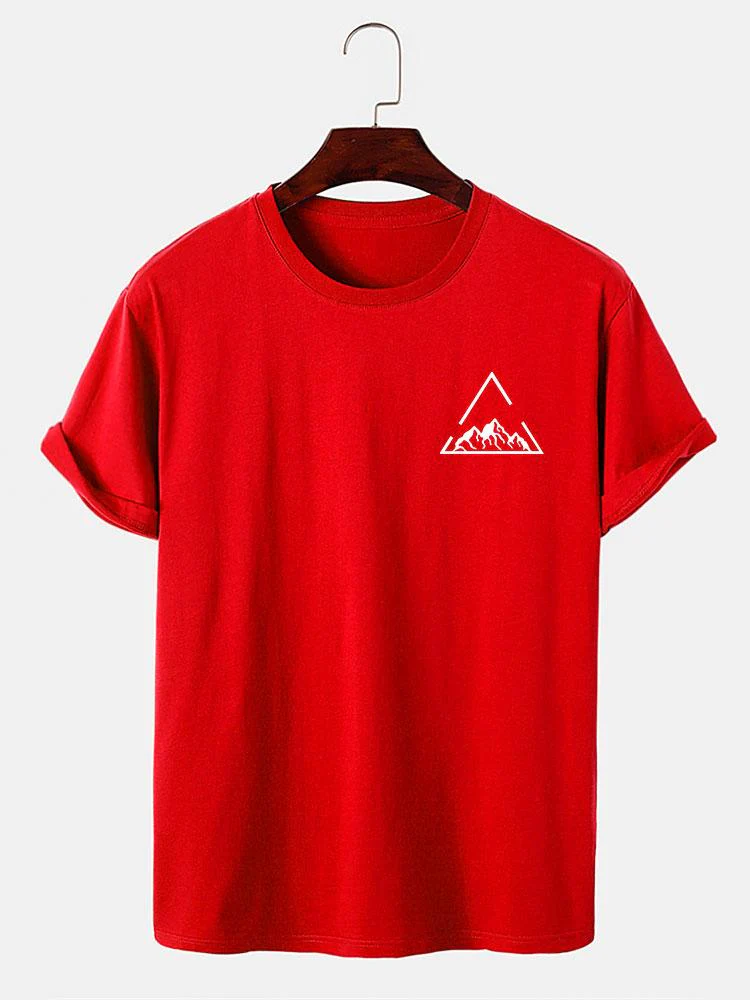Berg Grafik Druck T-Shirt - Image 7