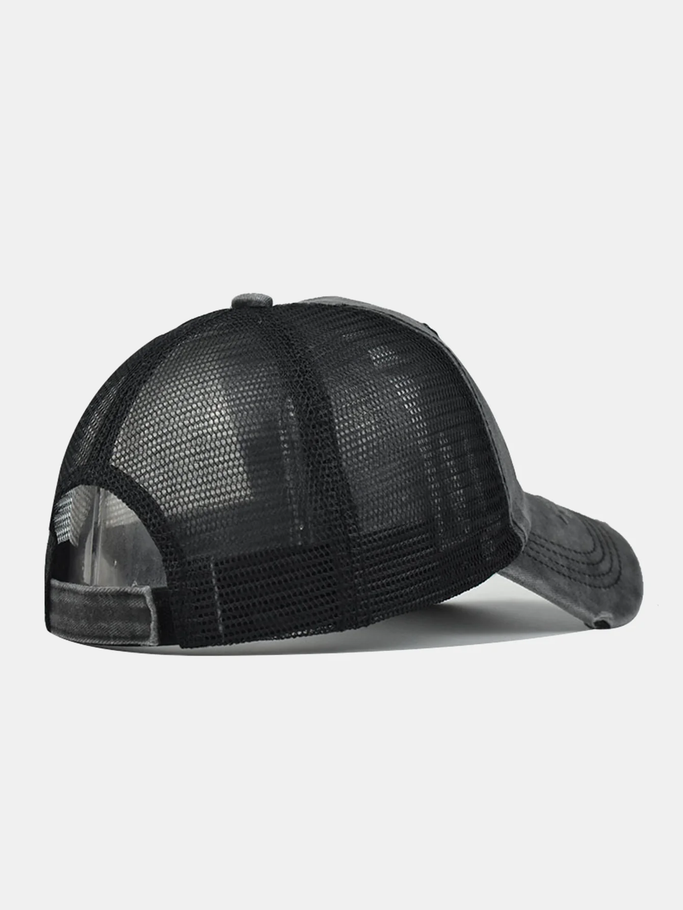 Mountain Patch Stickerei Used-Look Baseballkappe - Image 10