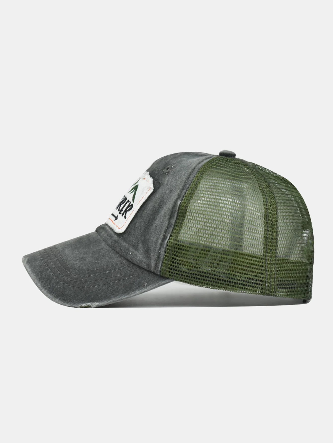 Mountain Patch Stickerei Used-Look Baseballkappe - Image 5