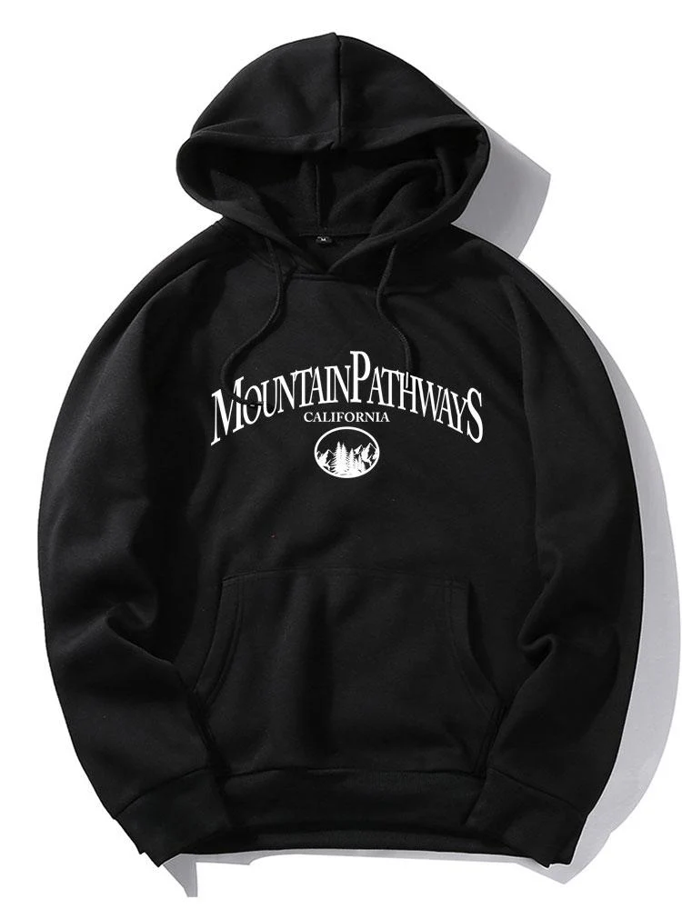 Bergwege Druck Hoodie - Image 2