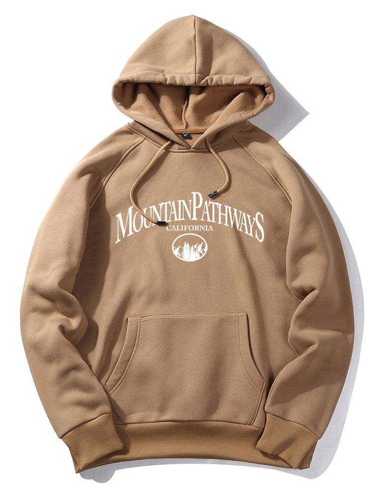 Bergwege Druck Hoodie - Image 3