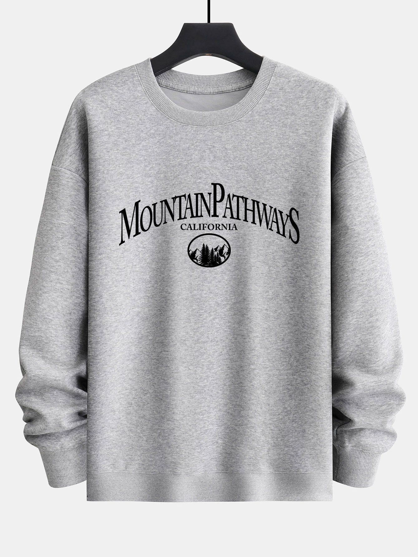 Bergwege Druck Relaxed Fit Sweatshirt - Image 2