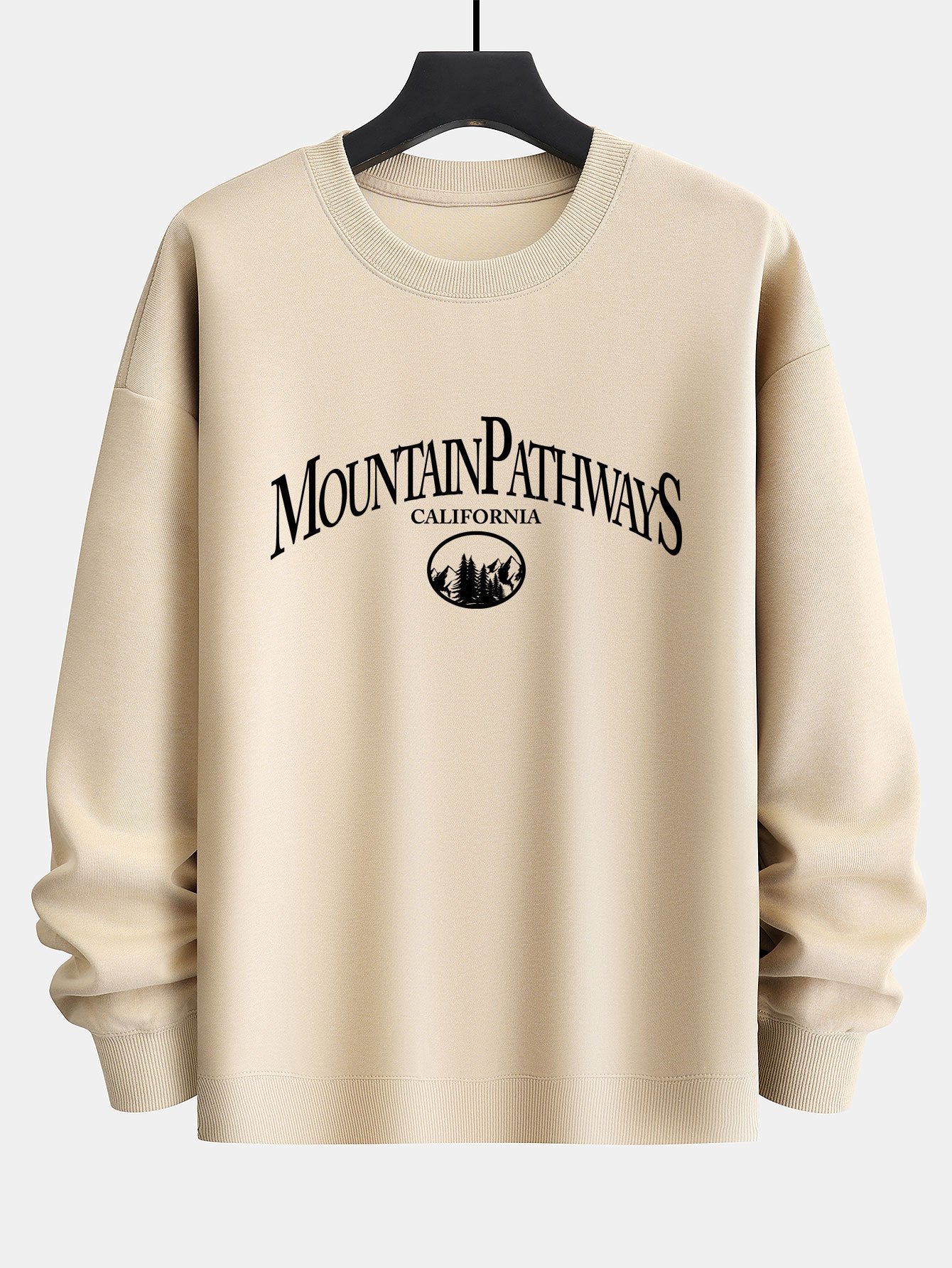 Bergwege Druck Relaxed Fit Sweatshirt - Image 3