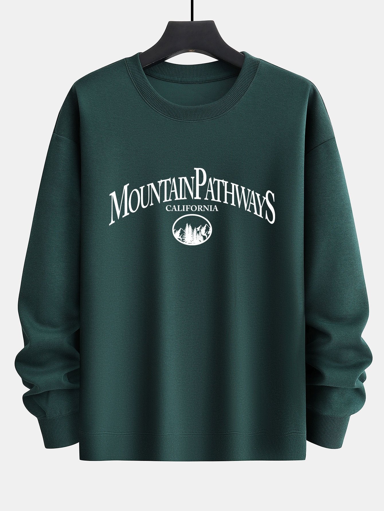 Bergwege Druck Relaxed Fit Sweatshirt - Image 4
