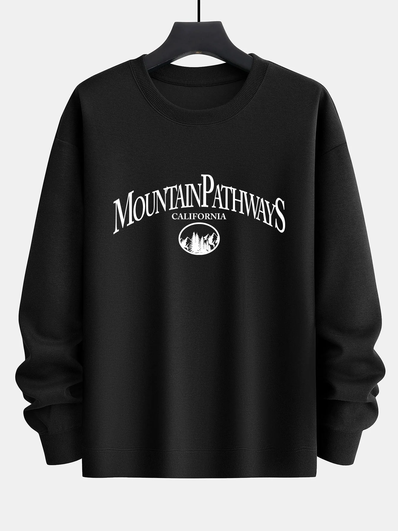 Bergwege Druck Relaxed Fit Sweatshirt - Image 5
