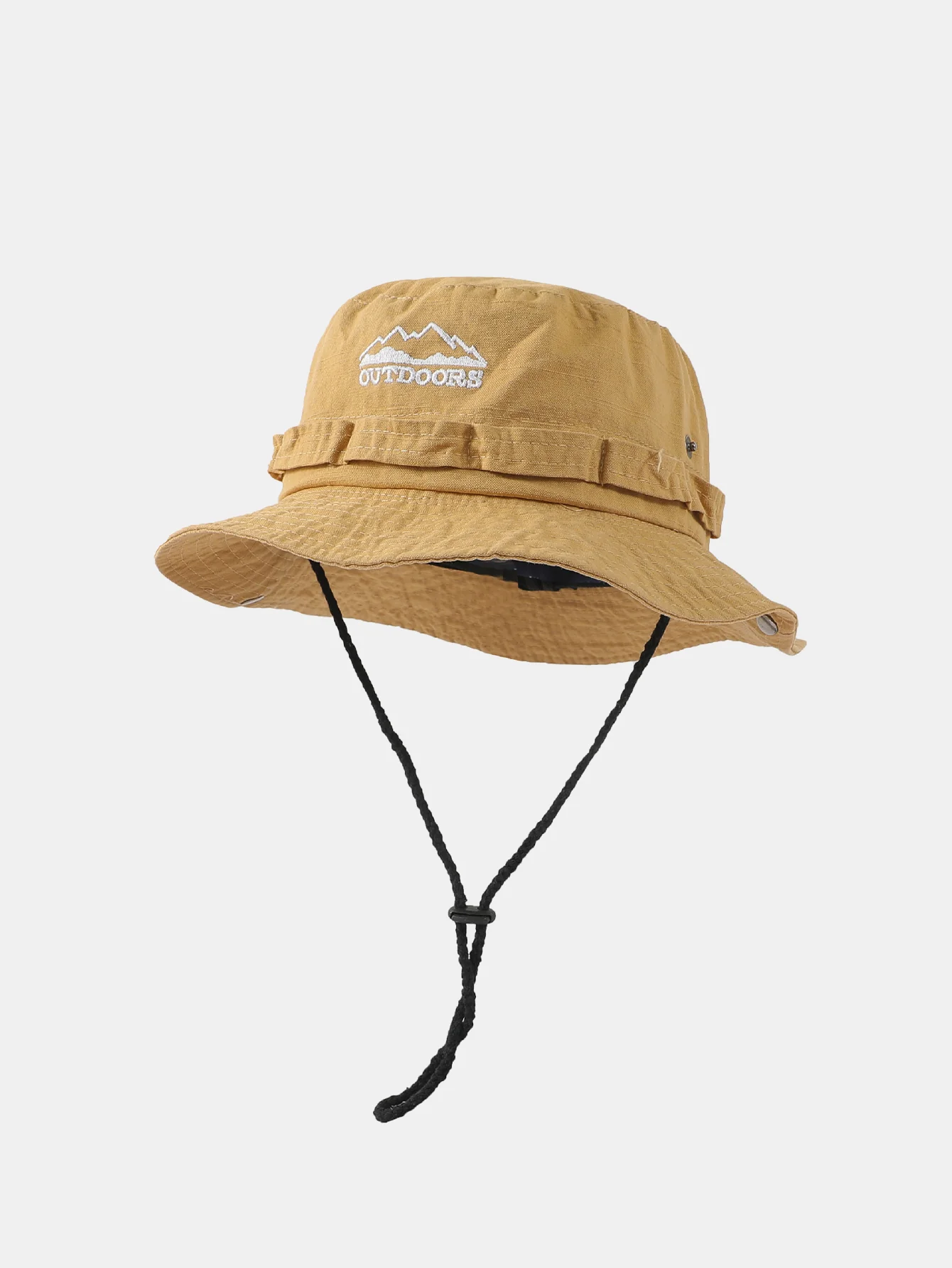 Bergmuster Bucket Hat mit Kinnriemen - Image 12