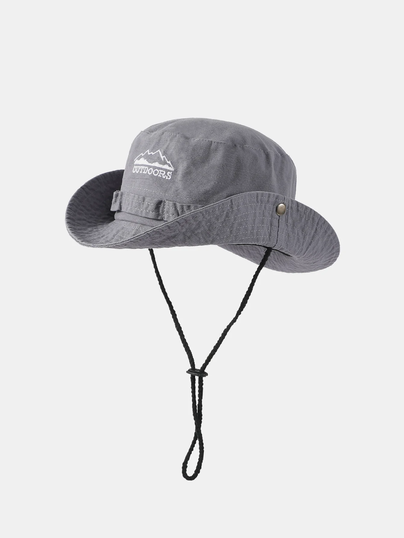 Bergmuster Bucket Hat mit Kinnriemen - Image 3