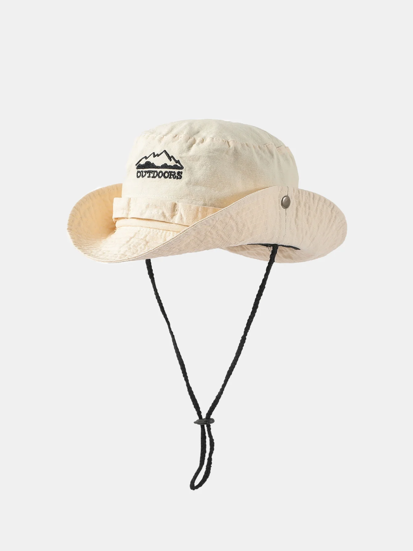 Bergmuster Bucket Hat mit Kinnriemen - Image 9